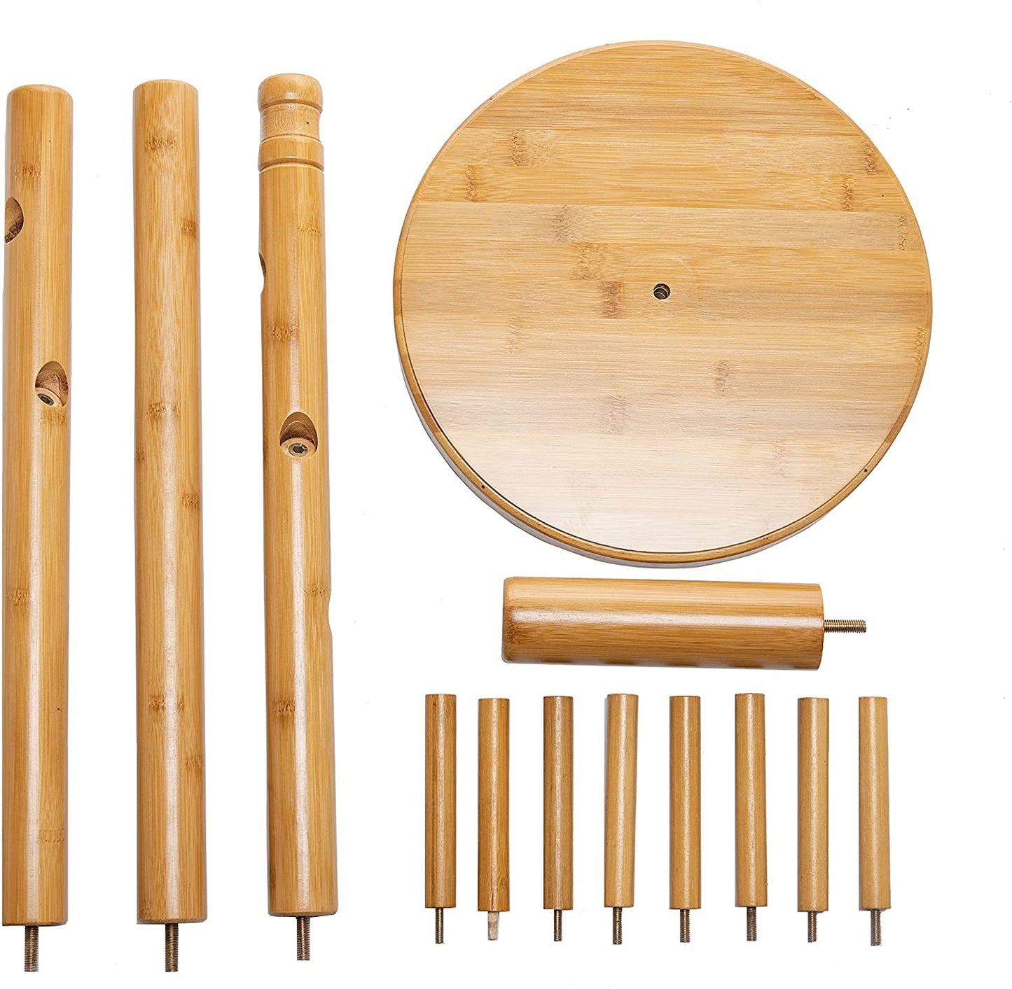 Bamboo Floor Standing Coat Rack