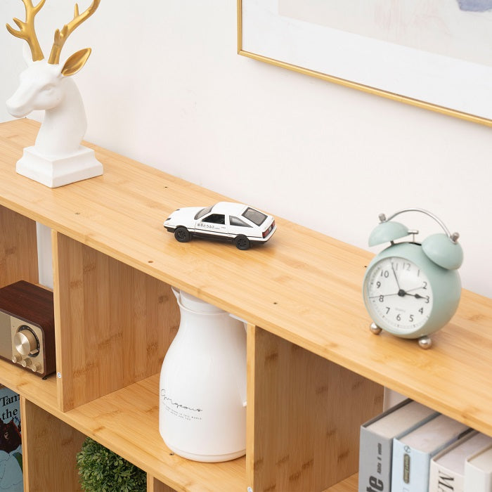 Bamboo Cube Bookshelf / Display shelf